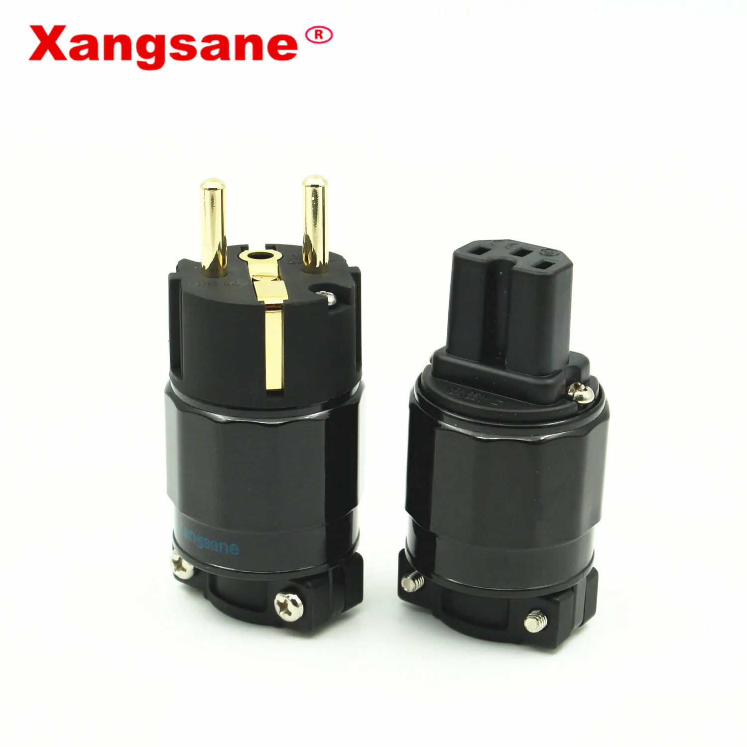 Xangsane hi-fi pair 24K Gold-Plated Power Plug EU version power plug red copper Gold-Plated power plug
Xangsane hi-fi pair 24K Gold-Plated Power Plug EU version power plug red copper Gold-Plated power plug