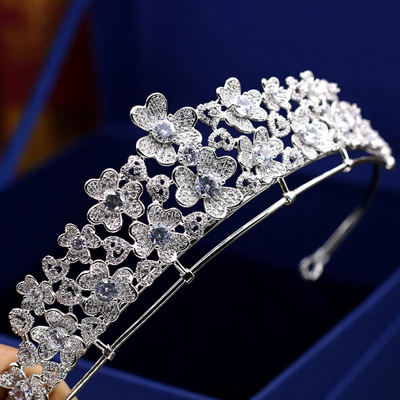 Hot fashion Beauty Flower full AAA CZ sparkling hair jewelry Bride Tiara Crown Party Show Pageant acessorios para cabelo H-041
Hot fashion Beauty Flower full AAA CZ sparkling hair jewelry Bride Tiara Crown Party Show Pageant acessorios para cabelo H-041