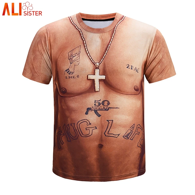 Alisister 3d Muscle Print Mens T Shirt Summer Short Sleeve Funny Tshirts Orangutan Skull Printed Casual Tee Shirt T-Shirts M-4XL
Alisister 3d Muscle Print Mens T Shirt Summer Short Sleeve Funny Tshirts Orangutan Skull Printed Casual Tee Shirt T-Shirts M-4XL