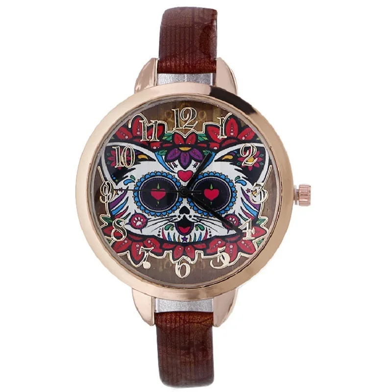 Gnova Platinum Fashion Women Watch Wonder Hearts Eyes Cat Face Ethnic Quartz Wristwatch Vintage Geneva Style A808
Gnova Platinum Fashion Women Watch Wonder Hearts Eyes Cat Face Ethnic Quartz Wristwatch Vintage Geneva Style A808