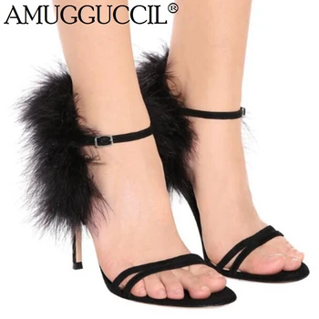 Customize Plus Big Size 35-47 Black Buckle Fashion Sexy High Heel Party Wedding Summer Female Women Ladies Sandals L1026
Customize Plus Big Size 35-47 Black Buckle Fashion Sexy High Heel Party Wedding Summer Female Women Ladies Sandals L1026