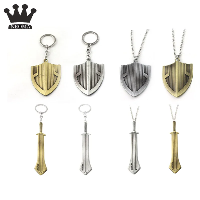 Hot Avengers Black Panther Shield Keychain Pendants Infinity War3 Thor Thanos Venom Superman Men Fans Cosplay Car Keyring Gifts
Hot Avengers Black Panther Shield Keychain Pendants Infinity War3 Thor Thanos Venom Superman Men Fans Cosplay Car Keyring Gifts