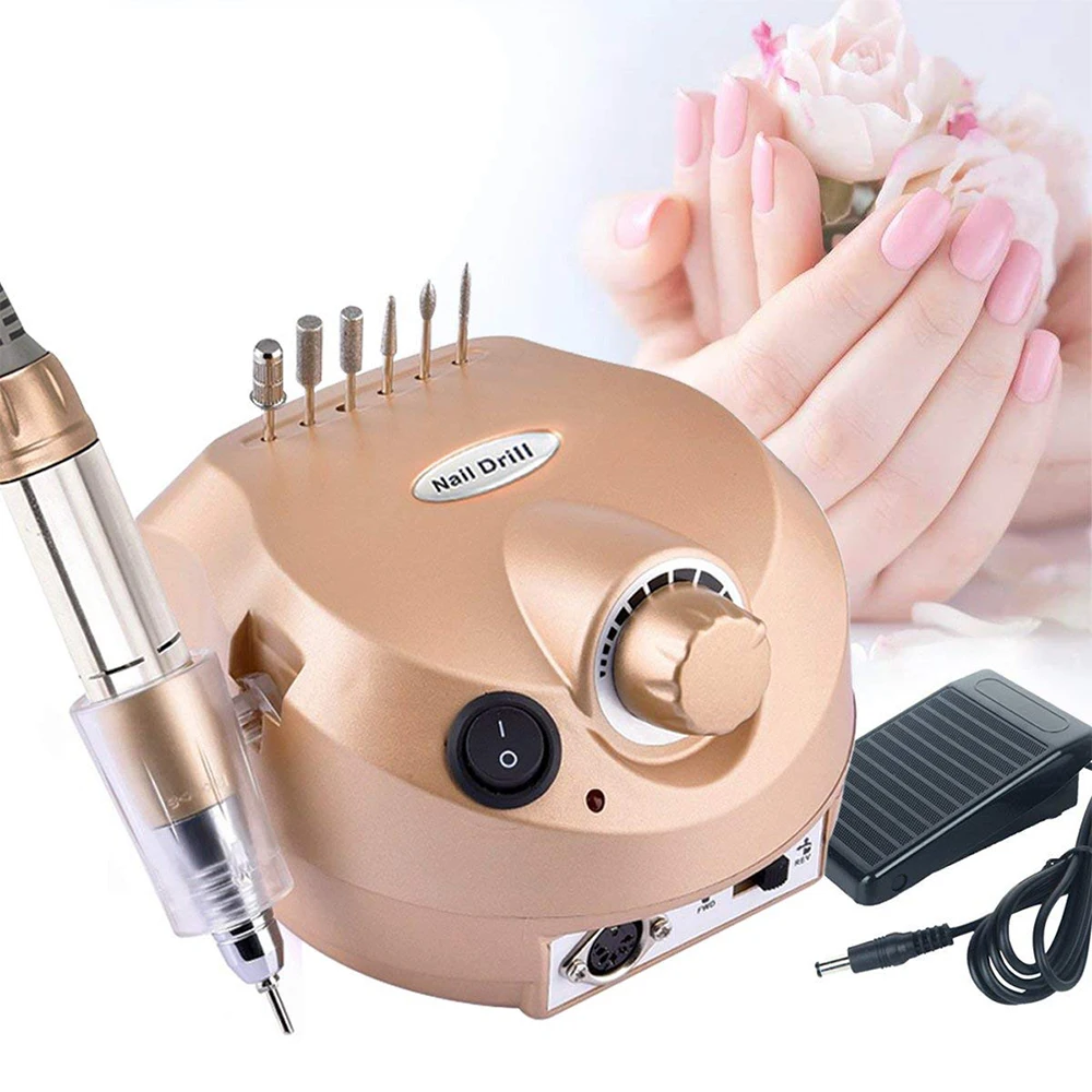 Professional Machine 35000RPM Manicure Pedicure Kit Electric File & Tool Nail Drill Art Polishing Tool Bit
Professional Machine 35000RPM Manicure Pedicure Kit Electric File & Tool Nail Drill Art Polishing Tool Bit