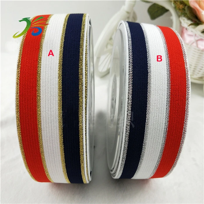 5 meters 4cm 1.57" wide gold silver stretch elastic lace trim ribbon tapes skirt waist underwear elastic band M65Q23
5 meters 4cm 1.57" wide gold silver stretch elastic lace trim ribbon tapes skirt waist underwear elastic band M65Q23