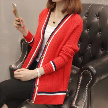 Poncho Feminino 2018 Cardigan Women Knitted Sweater Tops Single Breasted Striped Twist Cardigans Autumn Winter Sweaters
Poncho Feminino 2018 Cardigan Women Knitted Sweater Tops Single Breasted Striped Twist Cardigans Autumn Winter Sweaters