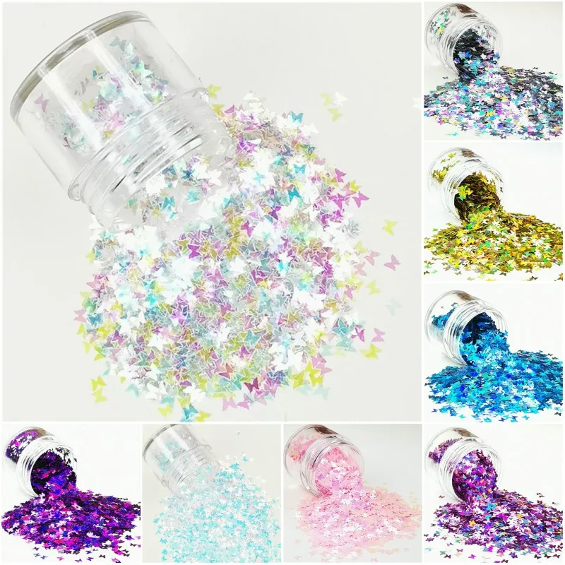 Ultrathin 3mm Butterfly Sequins Nail Glitter Paillettes Eo-Friendly PET Sequin Nails Art Sequin Set Manicure Material 8g
Ultrathin 3mm Butterfly Sequins Nail Glitter Paillettes Eo-Friendly PET Sequin Nails Art Sequin Set Manicure Material 8g