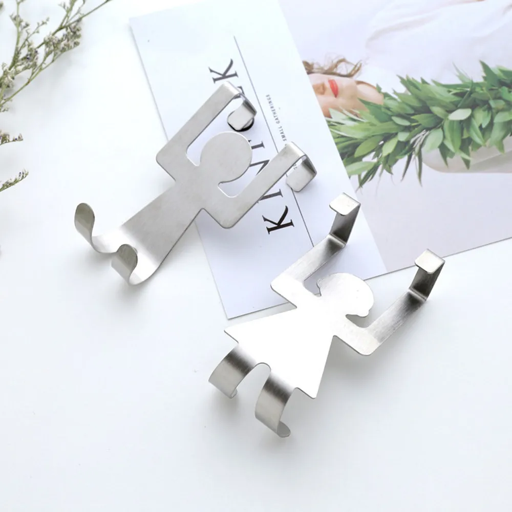 Stainless Steel Lovers Shaped Hook Kitchen Hanger Clothes Storage Rack Tool Kitchen Tool Convenience Furniture Home Kitchen
Stainless Steel Lovers Shaped Hook Kitchen Hanger Clothes Storage Rack Tool Kitchen Tool Convenience Furniture Home Kitchen