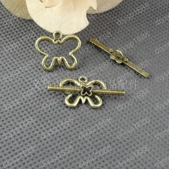 Free Shipping Wholesale DIY Antiqued Bronze Vintage Alloy Fancy Butterfly OT Clasp Toggle Bracelet Handmade Accessories 30Sets
Free Shipping Wholesale DIY Antiqued Bronze Vintage Alloy Fancy Butterfly OT Clasp Toggle Bracelet Handmade Accessories 30Sets