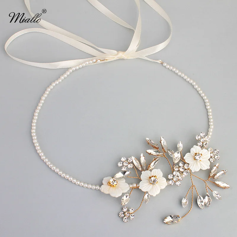 American Bride handmade headwear hair Pearl Crystal Beaded hair band Sakura other wedding jewelry accessories
American Bride handmade headwear hair Pearl Crystal Beaded hair band Sakura other wedding jewelry accessories