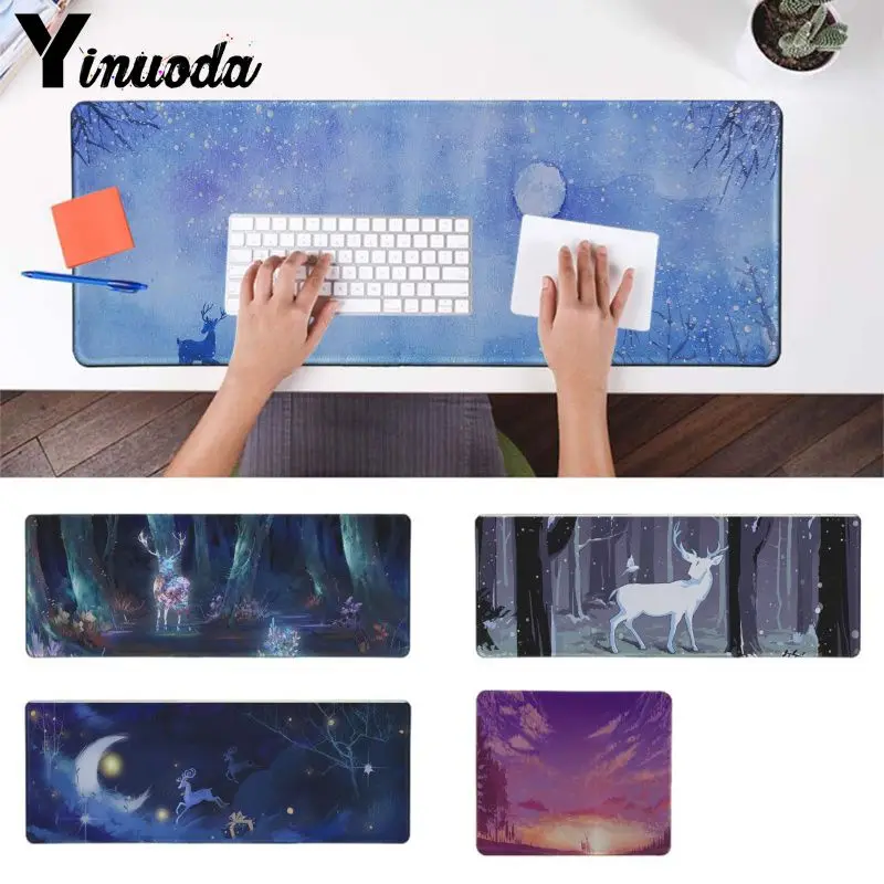 Yinuoda In Stocked I saw deer forest deep Natural Rubber Gaming mousepad Desk Mat gaming Mousepad anime Mice mat Precision Lock
Yinuoda In Stocked I saw deer forest deep Natural Rubber Gaming mousepad Desk Mat gaming Mousepad anime Mice mat Precision Lock
