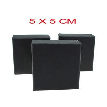 High Quality 5x5x3cm 20pcs Black Color Square Shape Paper Jewelry Box Necklace Box Black Paper Necklace Display Box H0469
High Quality 5x5x3cm 20pcs Black Color Square Shape Paper Jewelry Box Necklace Box Black Paper Necklace Display Box H0469