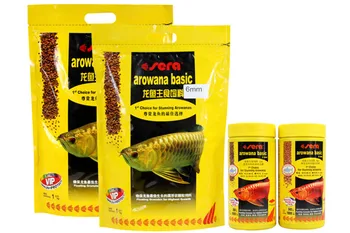 Arowana food Silver Red color 2mm 6mm granules small fish Sera fish food float on water canister feeder aquarium
Arowana food Silver Red color 2mm 6mm granules small fish Sera fish food float on water canister feeder aquarium