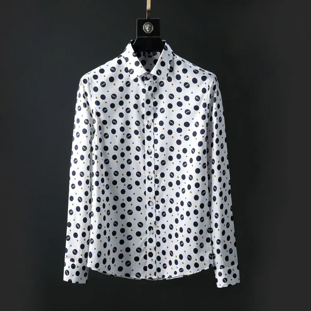 DUYOU Brand Men 100% Cotton Shirt Men Long Sleeve Shirt Mens Casual Shirt Slim Fit Printed Social Shirts camisa masculina DY2124
DUYOU Brand Men 100% Cotton Shirt Men Long Sleeve Shirt Mens Casual Shirt Slim Fit Printed Social Shirts camisa masculina DY2124