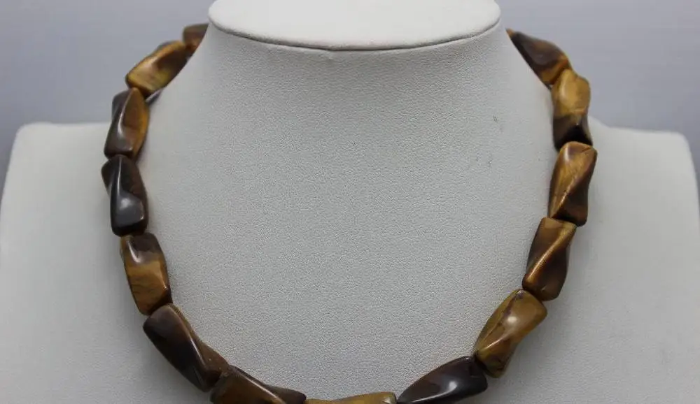 Multi-color necklace DIY Material Tiger Eye 9x21mm 14-15INCH 5.24
Multi-color necklace DIY Material Tiger Eye 9x21mm 14-15INCH 5.24