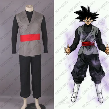 Anime Dragon Ball Super Goku Black Zamasu Fighting Uniform Cosplay Costum Custom Made