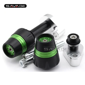 For KAWASAKI KLE650 Versys 2007-2014 Green Motorcycle Accessories Frame Sliders Crash Protector Bobbins Falling Protection
For KAWASAKI KLE650 Versys 2007-2014 Green Motorcycle Accessories Frame Sliders Crash Protector Bobbins Falling Protection
