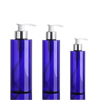 100/200/250ML empty lotion pump plastic bottles with aluminum dispenser shampoo packaging , blue plastic bottle for liquid soap
100/200/250ML empty lotion pump plastic bottles with aluminum dispenser shampoo packaging , blue plastic bottle for liquid soap