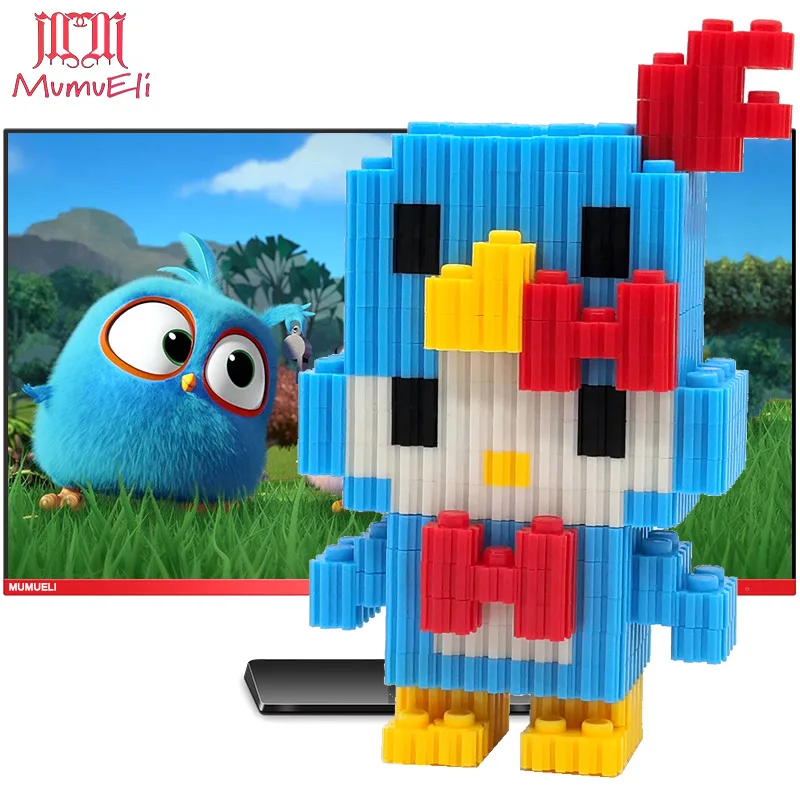 MUMUELI KT Cat Dress Up Angry Bird 1000-1500 Pieces DIY 3D Model Kit Blocks for Children Jigsaw Building Kids Resin Toys KL-LNB
MUMUELI KT Cat Dress Up Angry Bird 1000-1500 Pieces DIY 3D Model Kit Blocks for Children Jigsaw Building Kids Resin Toys KL-LNB