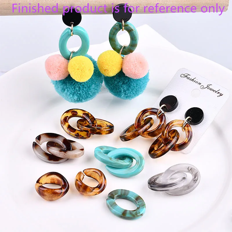 Min order Chain shape diy Jewelry accessory 10pcs/lot resin materials can be assembled earring/bracelet/necklace pendants
Min order Chain shape diy Jewelry accessory 10pcs/lot resin materials can be assembled earring/bracelet/necklace pendants
