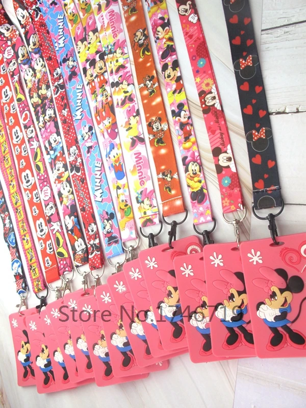 Retail 1 pcs Soft Silicone cartoon minnie Sign Card ID Holder With Hanging String Keychain TT-1
Retail 1 pcs Soft Silicone cartoon minnie Sign Card ID Holder With Hanging String Keychain TT-1