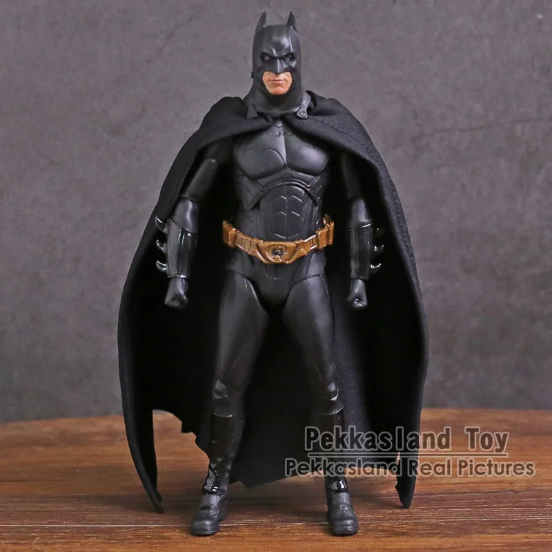 NECA Batman Begins Bruce Wayne PVC Action Figure Collectible Model Toy 7inch 18cm
NECA Batman Begins Bruce Wayne PVC Action Figure Collectible Model Toy 7inch 18cm