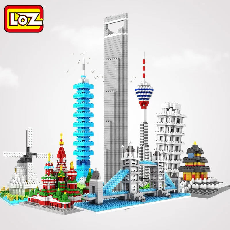 LOZ 3D Cute Diamond Building Blocks World Famous Building Architecture Action Figures Education DIY Kids Toys Gift
LOZ 3D Cute Diamond Building Blocks World Famous Building Architecture Action Figures Education DIY Kids Toys Gift