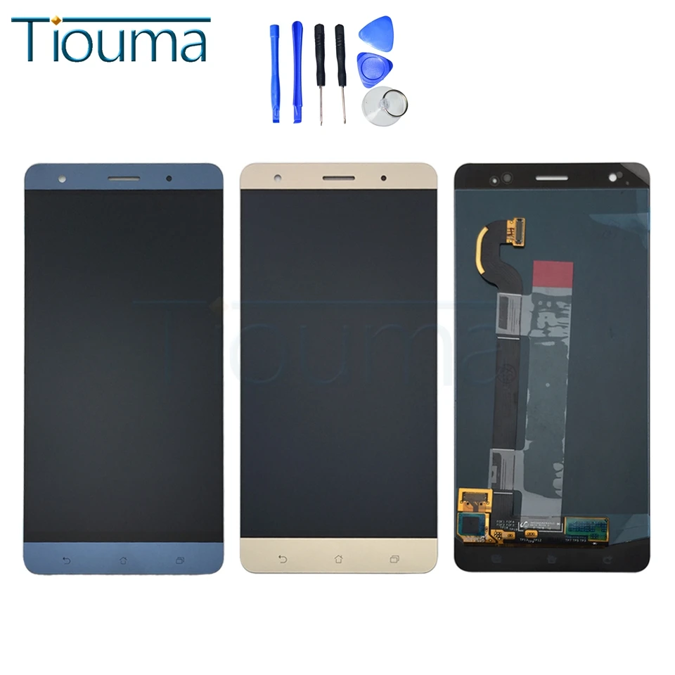 In Stock 5.7" Gold/Blue For Asus Zenfone 3 Deluxe ZS570KL LCD DIsplay + Touch Screen Digitizer Assembly Replacement + Tools
In Stock 5.7" Gold/Blue For Asus Zenfone 3 Deluxe ZS570KL LCD DIsplay + Touch Screen Digitizer Assembly Replacement + Tools