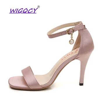 High heels sandals women 2019 summer shoes women Fashion Rhinestones Drop open toe pumps Buckle Strap Thin Heels female shoes 
High heels sandals women 2019 summer shoes women Fashion Rhinestones Drop open toe pumps Buckle Strap Thin Heels female shoes