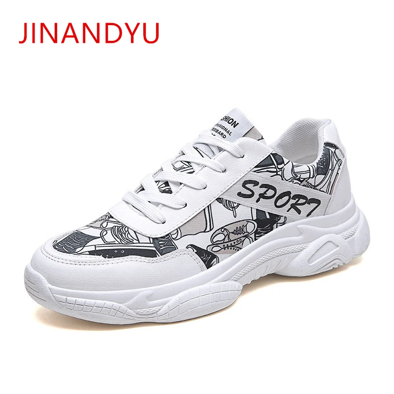 2019 New Cool Men's Vulcanized Shoes Graffiti Pattern Skateboard Shoes Breathable Fashion Men Casual Platform Shoes Masculino
2019 New Cool Men's Vulcanized Shoes Graffiti Pattern Skateboard Shoes Breathable Fashion Men Casual Platform Shoes Masculino