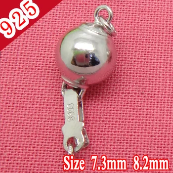 Free Shipping-Min 10piece,925 Sterling Silver Color 7.3-8.2mm Clasps&Buckles for diy Necklace Jewelry Making
Free Shipping-Min 10piece,925 Sterling Silver Color 7.3-8.2mm Clasps&Buckles for diy Necklace Jewelry Making