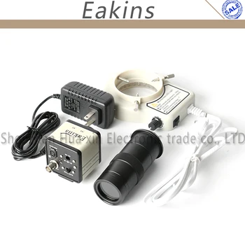 800TVL 1/3 " CCD Digital Industry Microscope Camera+100X C-Mount Lens BNC Color Video Output+56 LED Ring Light
800TVL 1/3 " CCD Digital Industry Microscope Camera+100X C-Mount Lens BNC Color Video Output+56 LED Ring Light