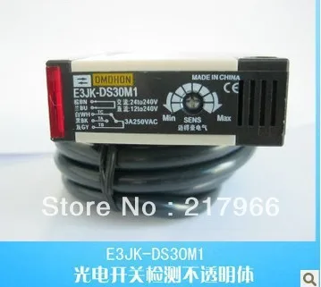 photoelectric switch,E3JK-DS30M1,18*50*50mm,Diffuse reflection,infrared switch,photoelectric sensor,free shipping !
photoelectric switch,E3JK-DS30M1,18*50*50mm,Diffuse reflection,infrared switch,photoelectric sensor,free shipping !