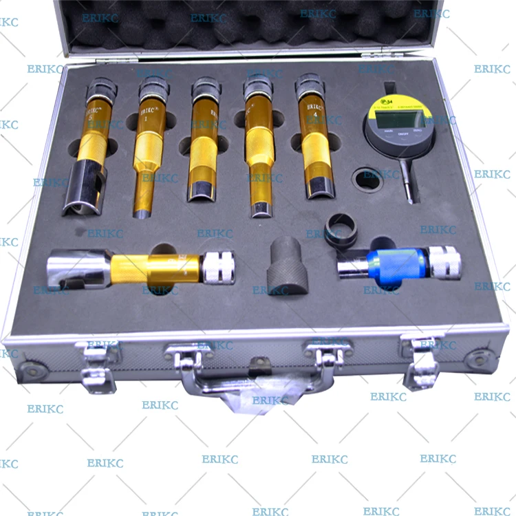 ERIKC Common Rail Nozzle Washer Space Testing Tools Sets E1024007 Injector Gaskets Shims Lift Measure Instrument
ERIKC Common Rail Nozzle Washer Space Testing Tools Sets E1024007 Injector Gaskets Shims Lift Measure Instrument