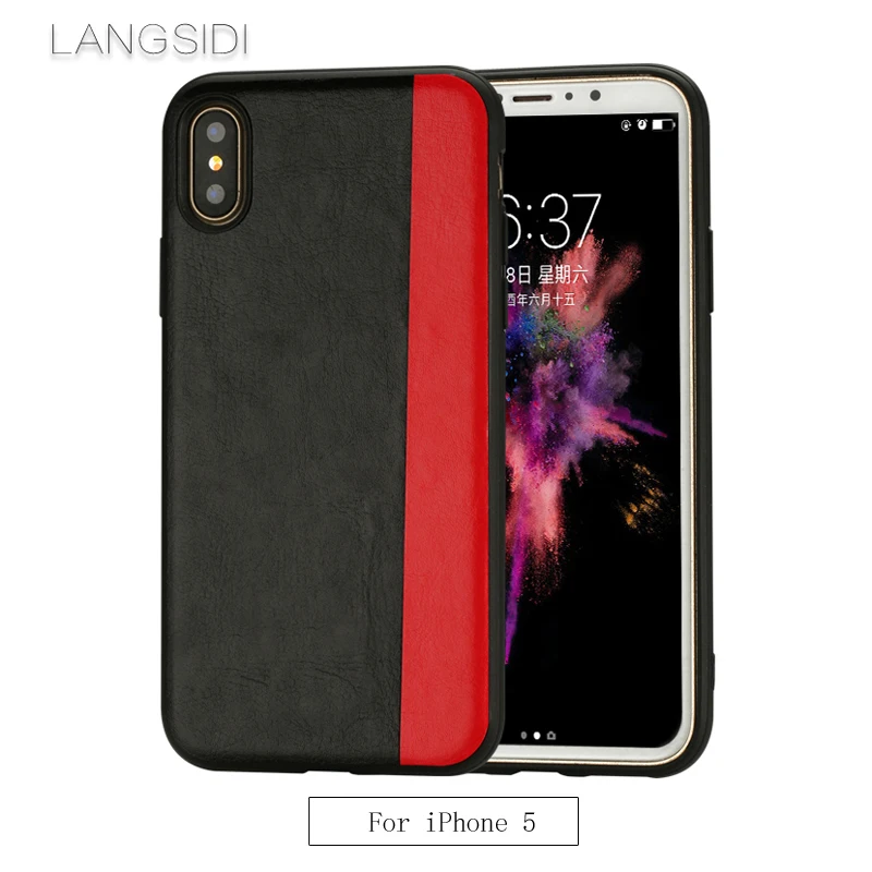 Luxury For iPhone 5 phone case handmade custom leather stitching style fitted-case
Luxury For iPhone 5 phone case handmade custom leather stitching style fitted-case