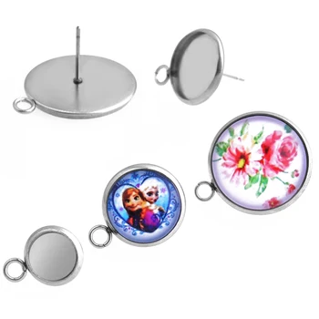 20pcs (Never fade) 6-20mm Stainless steel Ear Stud Blanks Circle Stone Cabochon Cameo Setting Blank base Buttons,Earring Bezels
20pcs (Never fade) 6-20mm Stainless steel Ear Stud Blanks Circle Stone Cabochon Cameo Setting Blank base Buttons,Earring Bezels