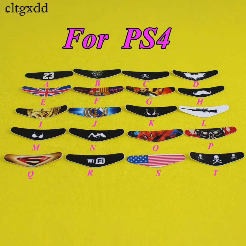 cltgxdd For PS4 Controller Waterproof Removable Custom Decal PVC Cover LED Light Bar Sticker For PS4 Slim Pro Controller Gamepad
cltgxdd For PS4 Controller Waterproof Removable Custom Decal PVC Cover LED Light Bar Sticker For PS4 Slim Pro Controller Gamepad