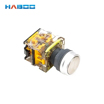 HBJ22 series stainless steal flat round head push button switch 5pcs reset switch 10A 600V electrical switch
HBJ22 series stainless steal flat round head push button switch 5pcs reset switch 10A 600V electrical switch