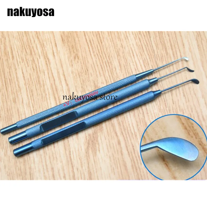 SML Size Titanium alloy Microscopic Instruments Ophthalmic Instruments Tarsal Gland Cystsheaded spoon curette
SML Size Titanium alloy Microscopic Instruments Ophthalmic Instruments Tarsal Gland Cystsheaded spoon curette
