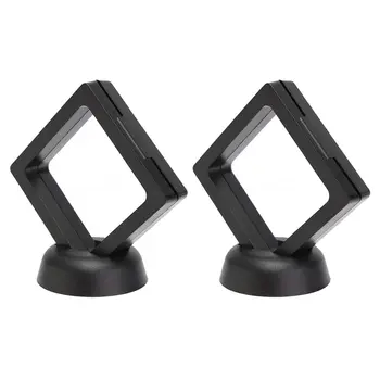 Square 3D Albums Floating Frame Holder Coin Box Jewelry Display Show Case, 9X9cm (Without Base) Qty:2PCS
Square 3D Albums Floating Frame Holder Coin Box Jewelry Display Show Case, 9X9cm (Without Base) Qty:2PCS