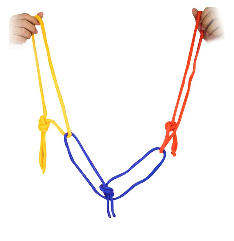 Three Color Linking Ropes Magic Tricks For Magician Magic Three Strings Stage Close Up Illusions Gimmick Props Comedy
Three Color Linking Ropes Magic Tricks For Magician Magic Three Strings Stage Close Up Illusions Gimmick Props Comedy