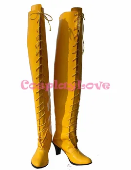 Custom Made Japanese Anime Yellow High Heel Vocaloid Megurine Luka Long Boots Cosplay Shoes
Custom Made Japanese Anime Yellow High Heel Vocaloid Megurine Luka Long Boots Cosplay Shoes