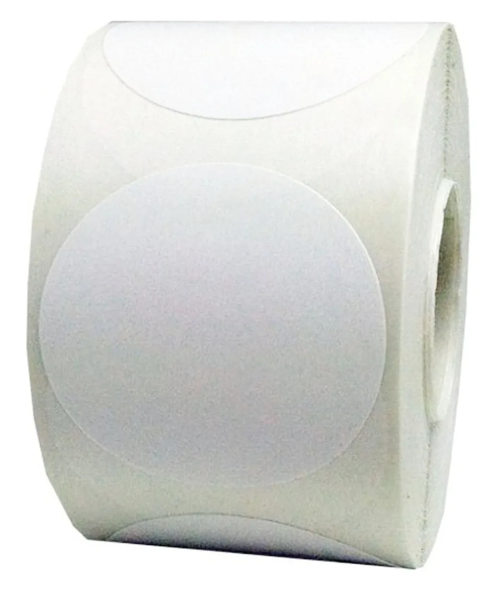 2" White Color Coding Dot Sticker Labels | Permanent Adhesive, Write On Surface - 500/Roll
2" White Color Coding Dot Sticker Labels | Permanent Adhesive, Write On Surface - 500/Roll