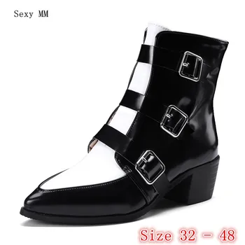 Spring Autumn Women High Heels Ankle Boots Shoes Woman High Heel Short Boots Small Plus Size 32 33 - 40 41 42 43 44 45 46 47 48
Spring Autumn Women High Heels Ankle Boots Shoes Woman High Heel Short Boots Small Plus Size 32 33 - 40 41 42 43 44 45 46 47 48