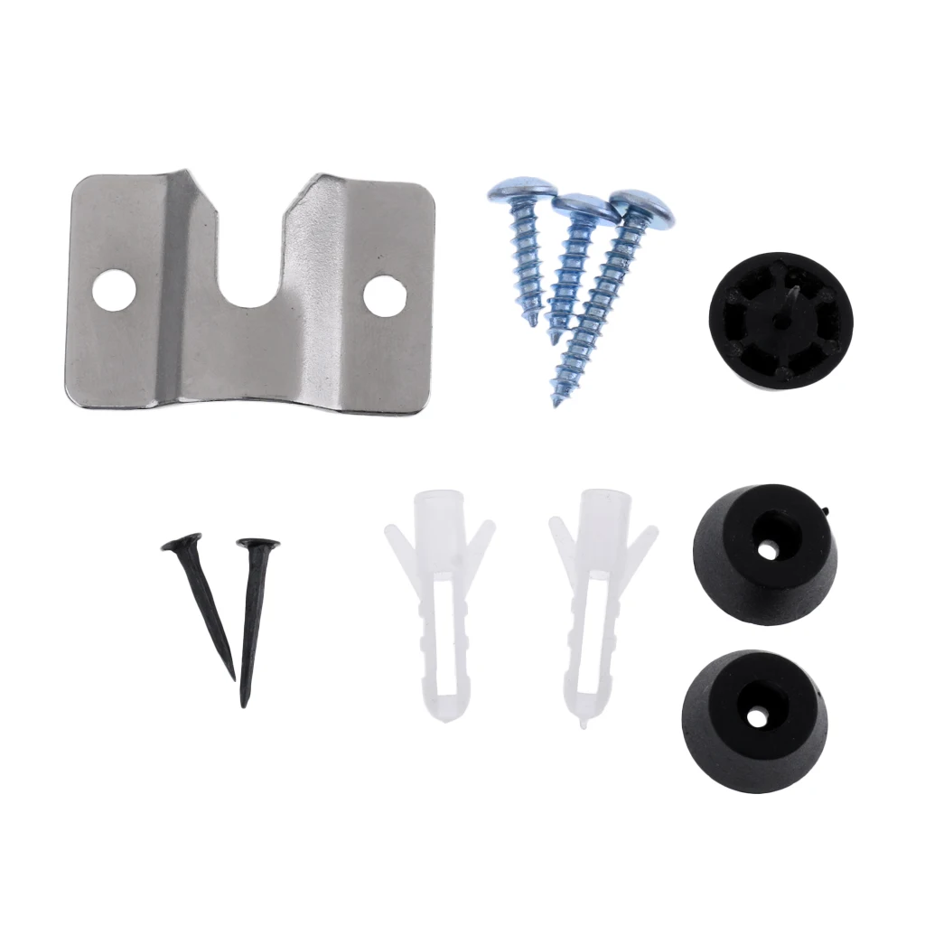 1 Set Hardware Kit Screws Walll Bracket U-shaped Groove Design Dart Accessories for Hanging Dartboard on Cabinet Wall
1 Set Hardware Kit Screws Walll Bracket U-shaped Groove Design Dart Accessories for Hanging Dartboard on Cabinet Wall