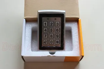 Metal Cover Standalone keyboard Password+ID Card standalone access control machine, EM ID card 125KHz, Password terminal machine
Metal Cover Standalone keyboard Password+ID Card standalone access control machine, EM ID card 125KHz, Password terminal machine