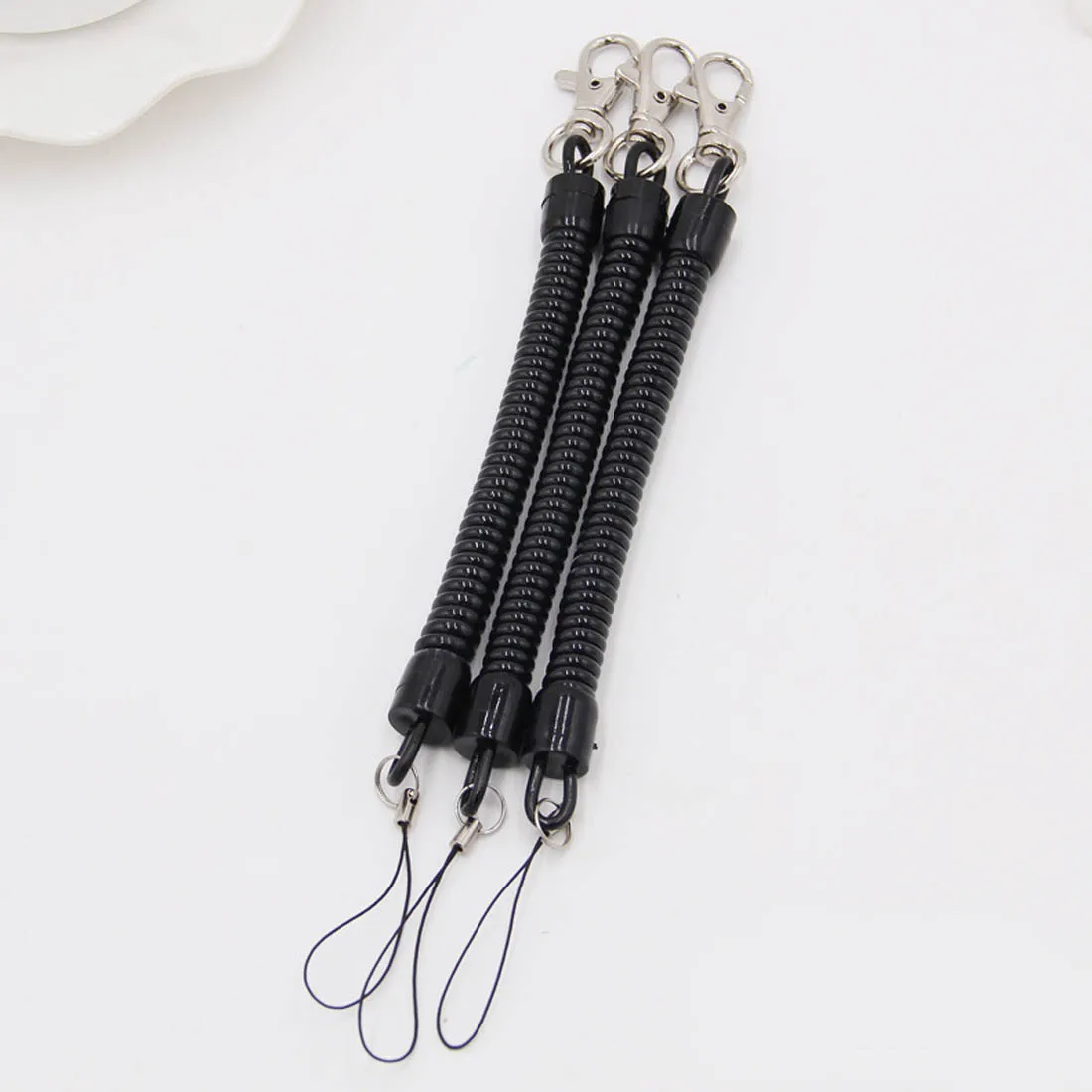 Retractable Plastic Spring Elastic Rope Security Gear Tool Outdoor Hiking Camping Anti-lost Phone Keychain
Retractable Plastic Spring Elastic Rope Security Gear Tool Outdoor Hiking Camping Anti-lost Phone Keychain