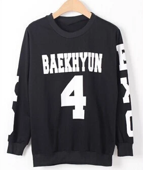 Fashion exo black o neck hoodies kpop exo member name printed pullover sweatshirt all members fans supportive chandal
Fashion exo black o neck hoodies kpop exo member name printed pullover sweatshirt all members fans supportive chandal