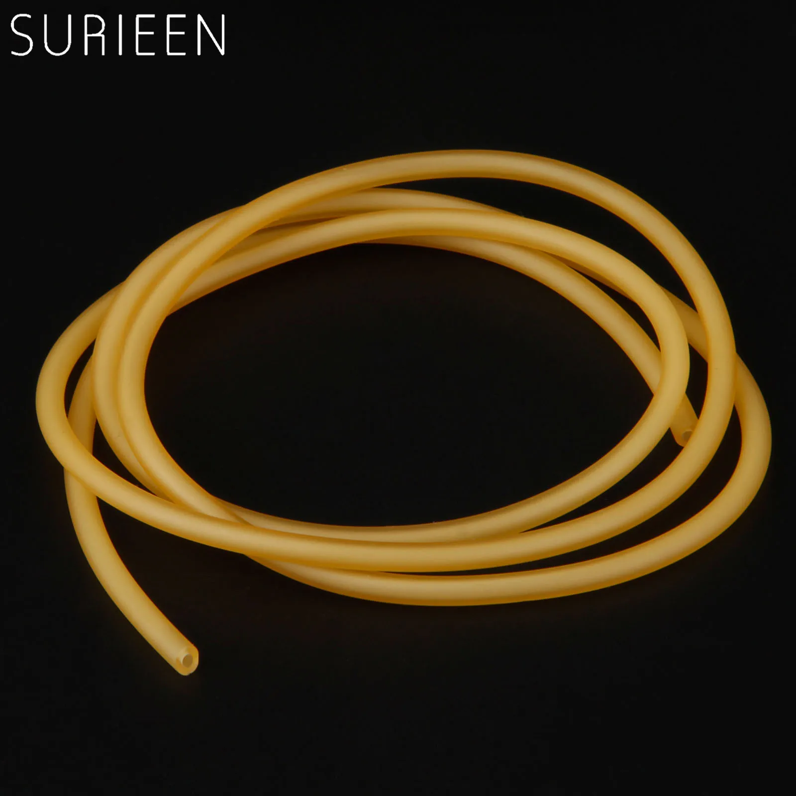 SURIEEN 1M 2mmx4mm Elastic Natural Latex Rubber Band Tube for Hunting Slingshot Catapult 2040 Yellow Sling Shots Replacement
SURIEEN 1M 2mmx4mm Elastic Natural Latex Rubber Band Tube for Hunting Slingshot Catapult 2040 Yellow Sling Shots Replacement