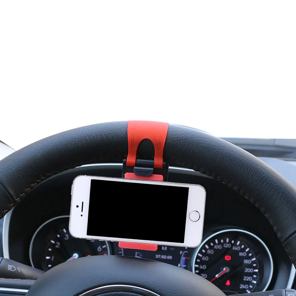 Mobile Phone Holder Car Steering Wheel style for KIA RIO K2 K3 K5 KX5 Hyundai Solaris I30 HB20 Tucson Ix25 Ix35 Accessories
Mobile Phone Holder Car Steering Wheel style for KIA RIO K2 K3 K5 KX5 Hyundai Solaris I30 HB20 Tucson Ix25 Ix35 Accessories