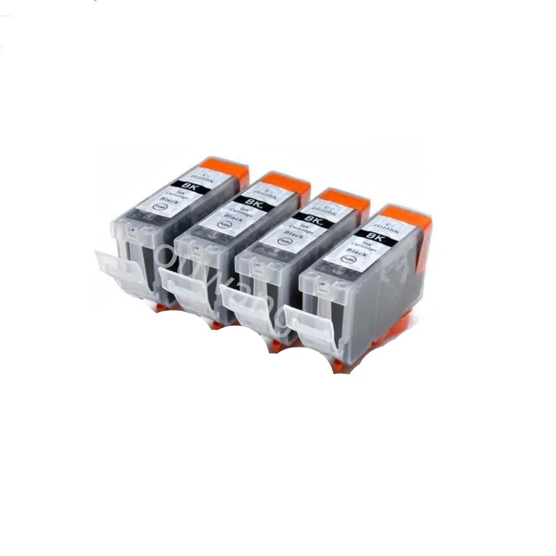 

4PCS PGI-5BK 5BK PGI-5 compatible ink cartridge For canon Pixma iP4200 iP4300 iP4500 iP5200 iP5200R iP5300 MP500 MP510 printer